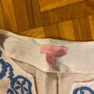 Lilly Pulitzer white tunic